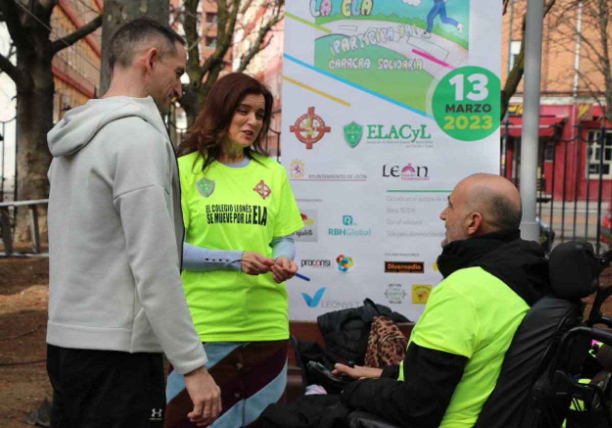 Carrera por el ELA del Colegio Leonés en 2023.