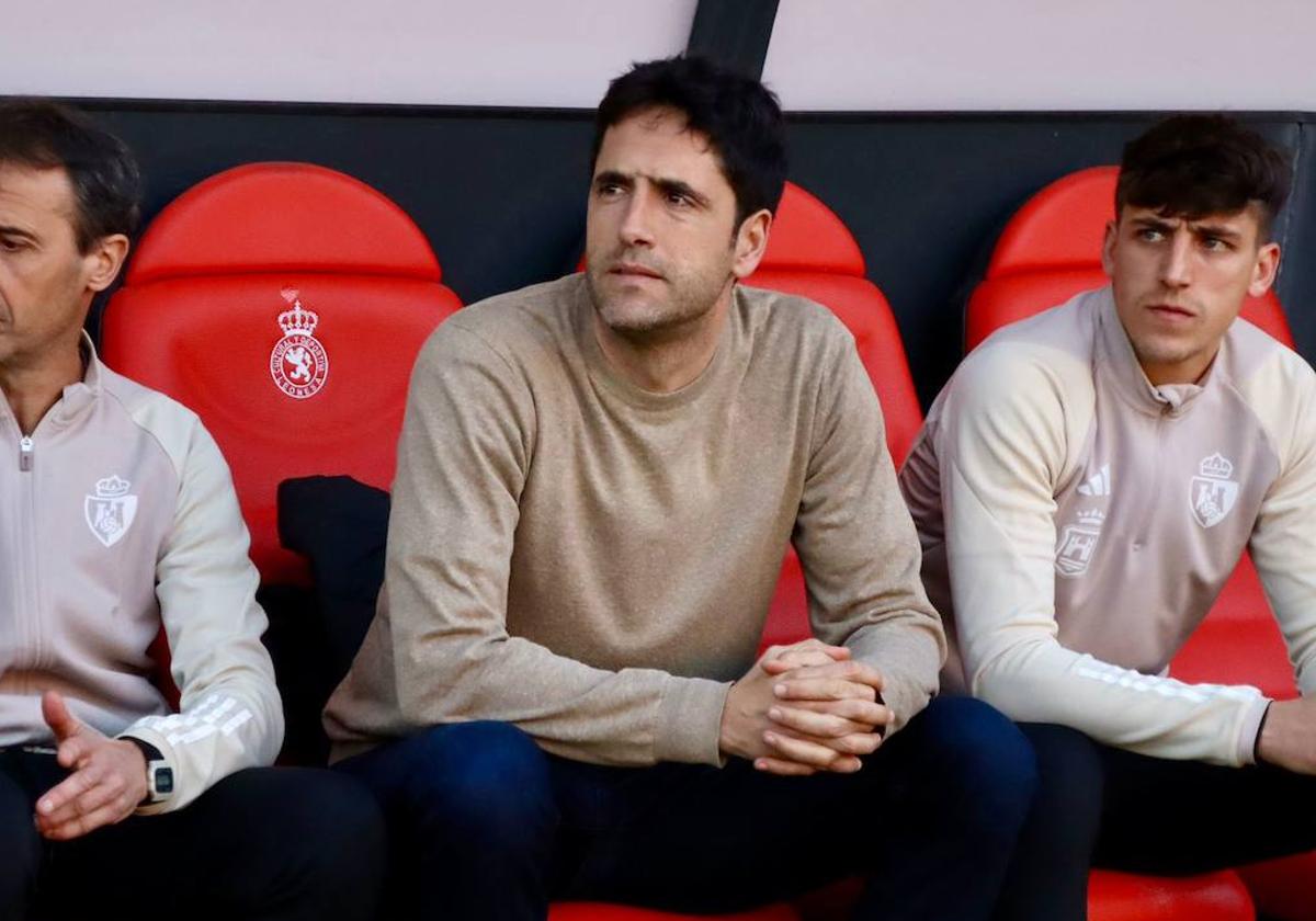 Íñigo Vélez, ya exentrenador de la Ponferradina.