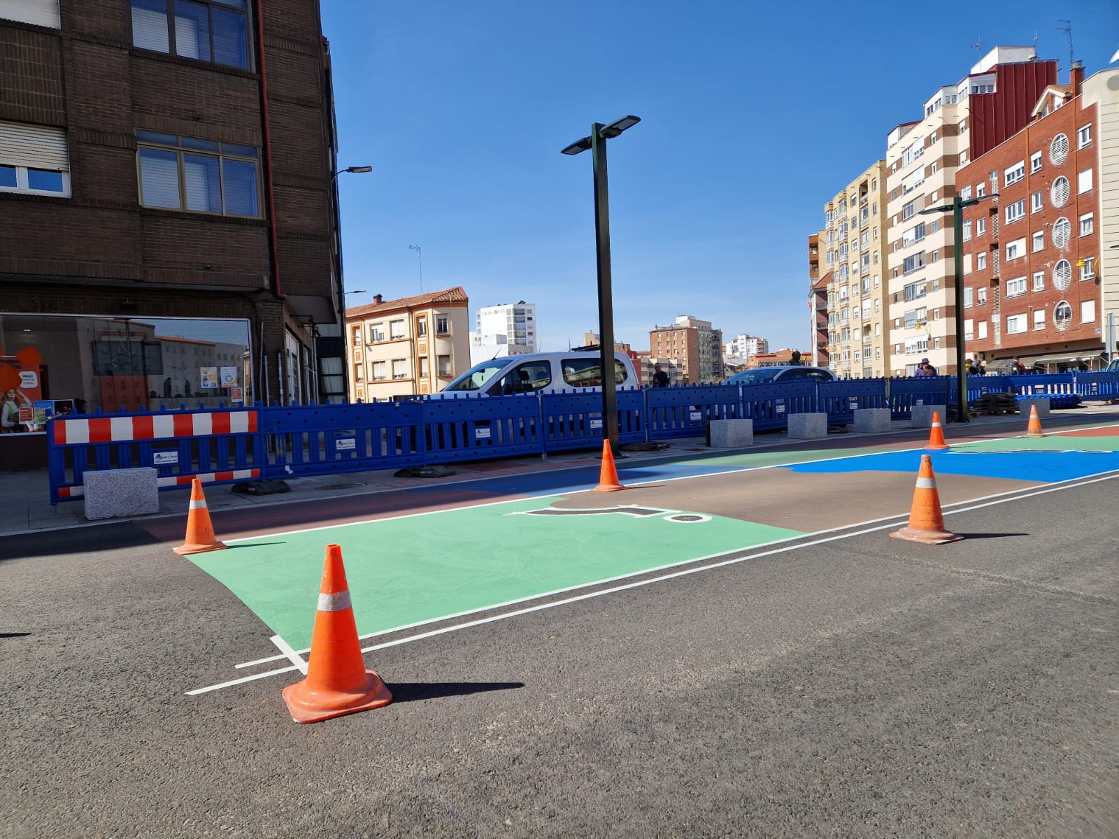 Paso de cebra en Maristas san José
