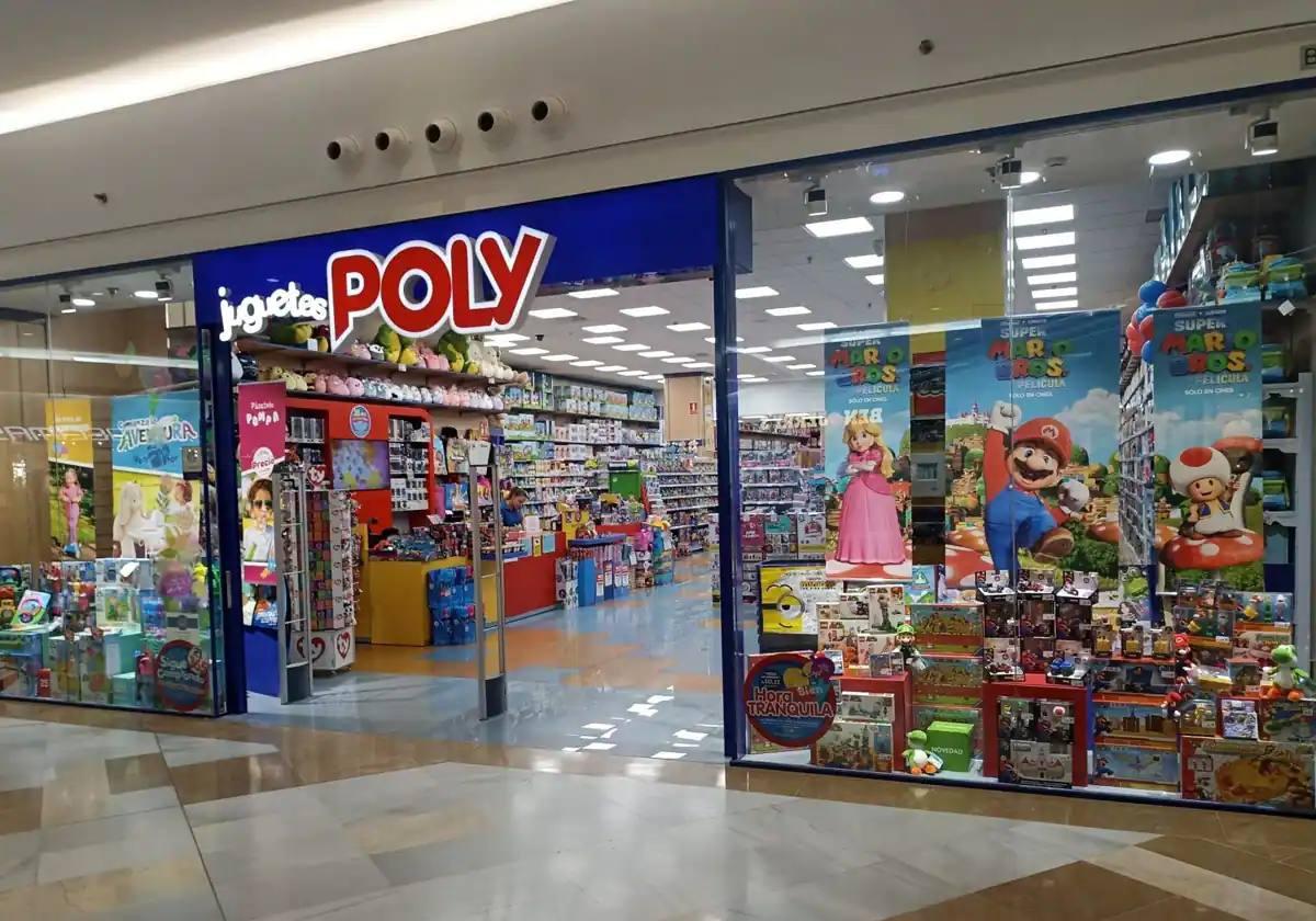 Una tienda de la juguetería Poly.