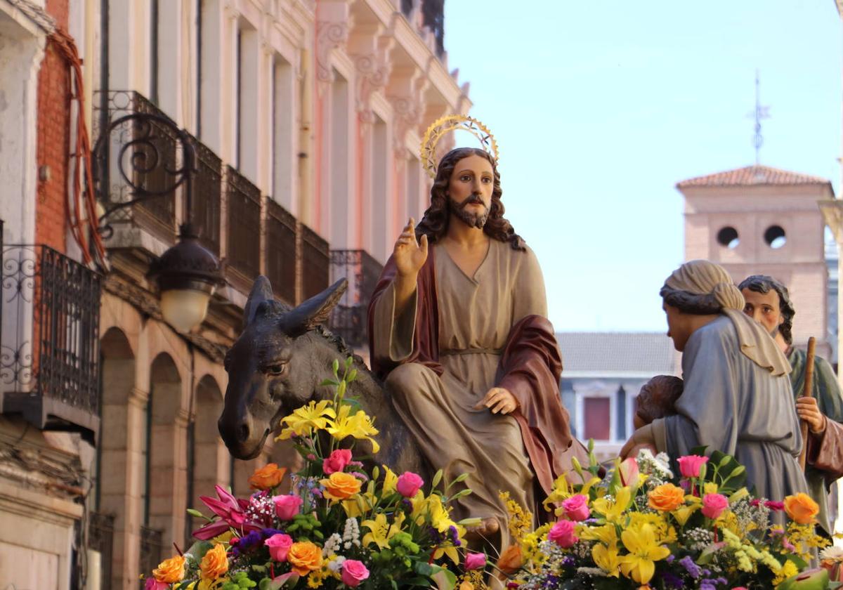 Domingo de Ramos en León capital.