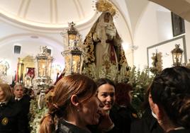 Imágenes de la Procesión Dolor de Nuestra Madre de la Semana Santa de León 2024