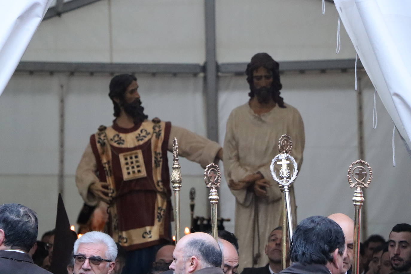 Procesión del Perdón en León 2024.