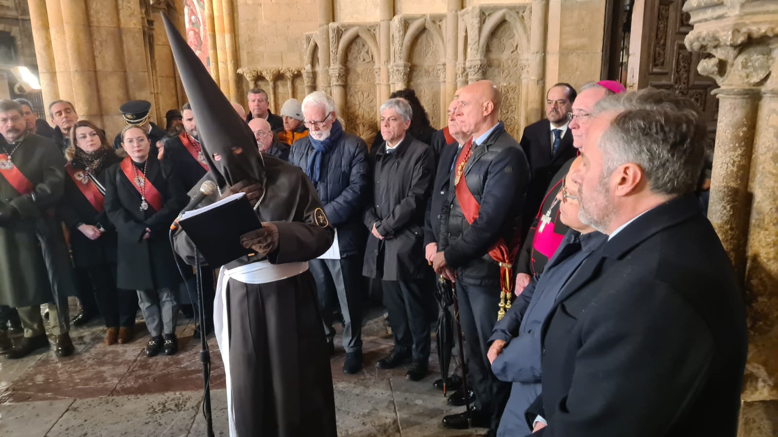 Procesión del Perdón en León 2024.