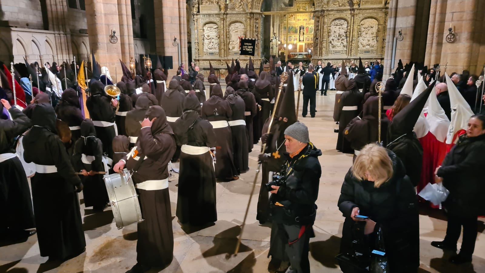 Procesión del Perdón en León 2024.