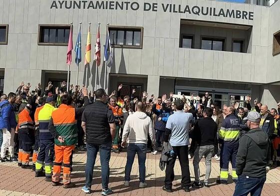 USO amenaza al alcalde de Villaquilambre con un encierro en el Ayuntamiento