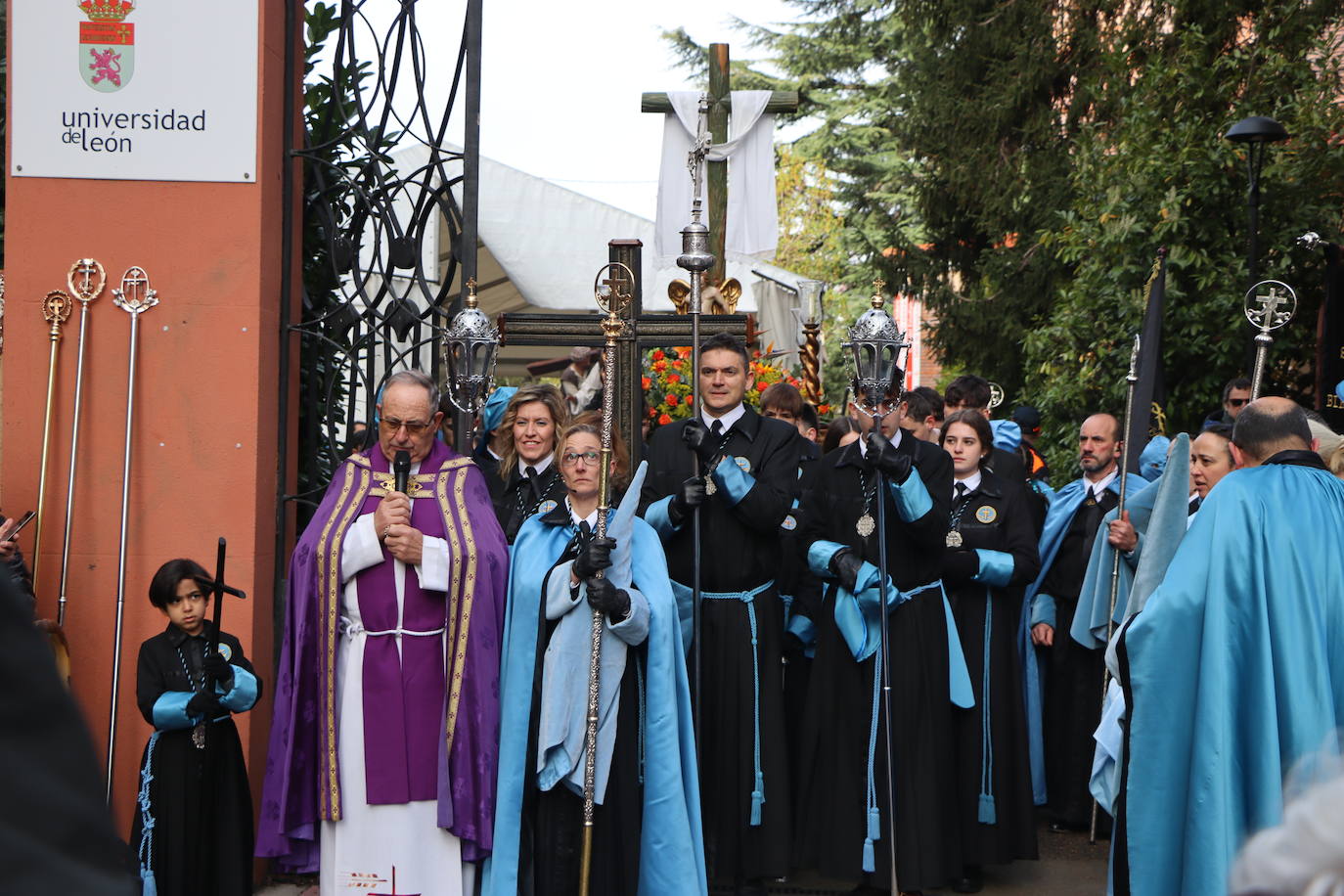 Procesión de Las Bienaventuranzas en León.