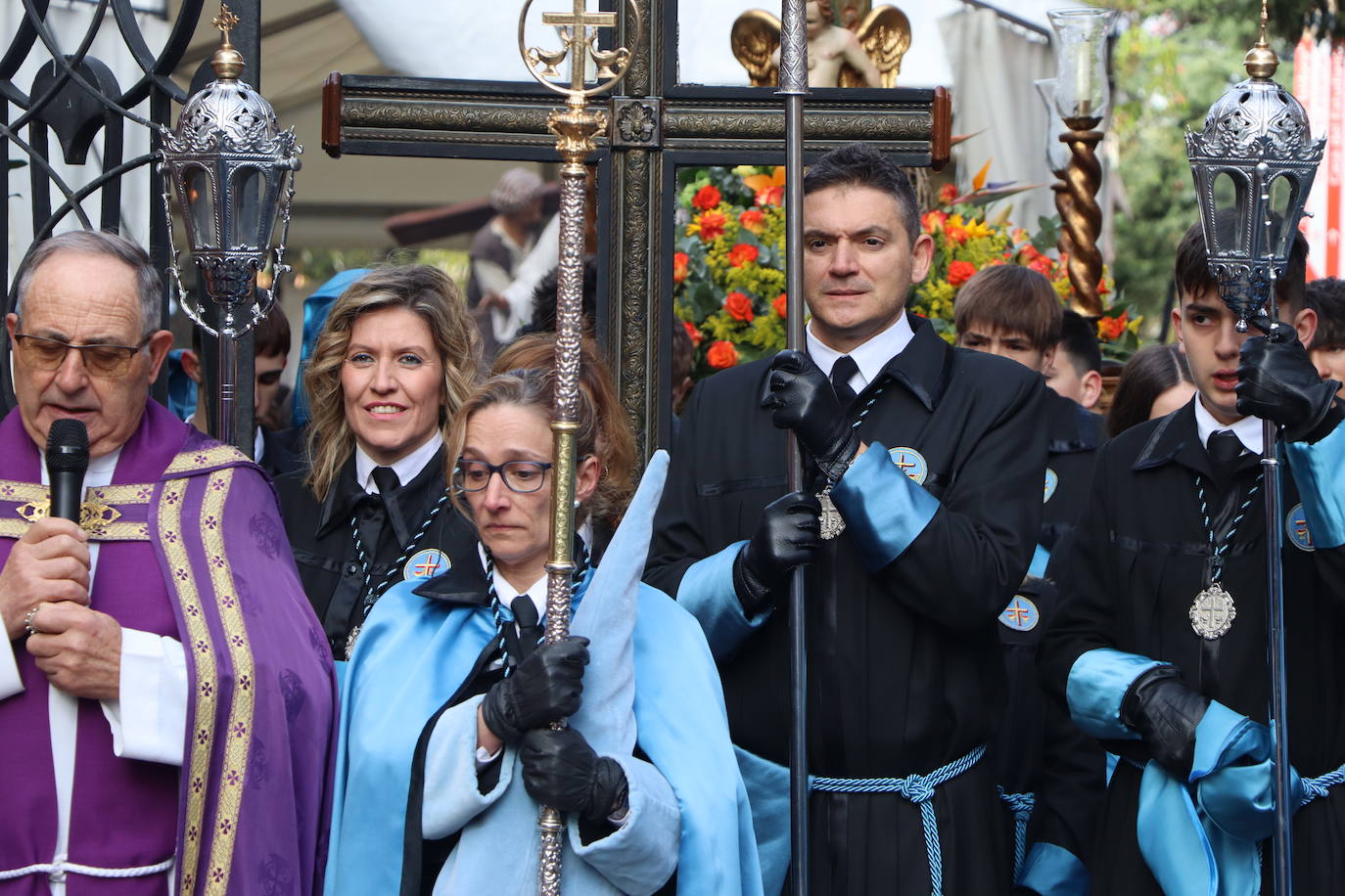 Procesión de Las Bienaventuranzas en León.