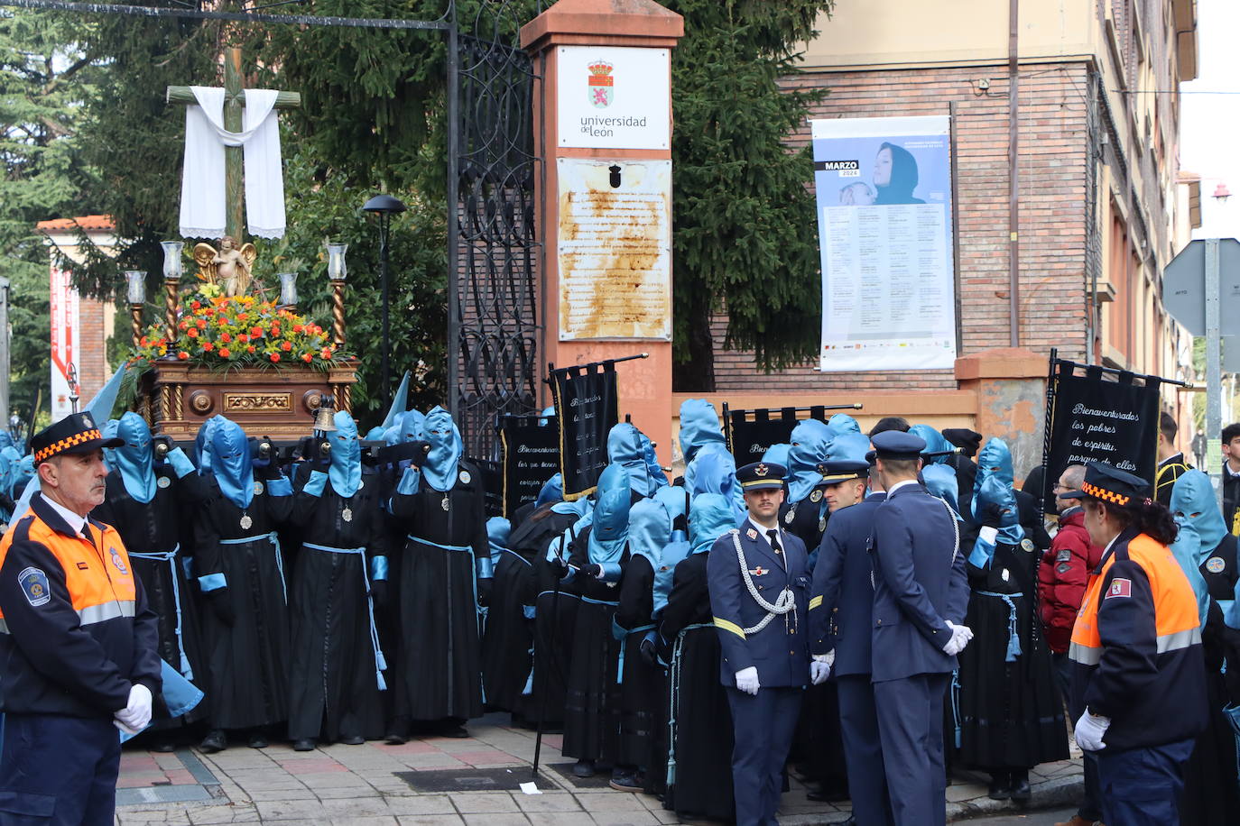 Procesión de Las Bienaventuranzas en León.