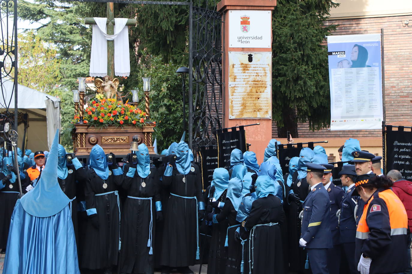 Procesión de Las Bienaventuranzas en León.