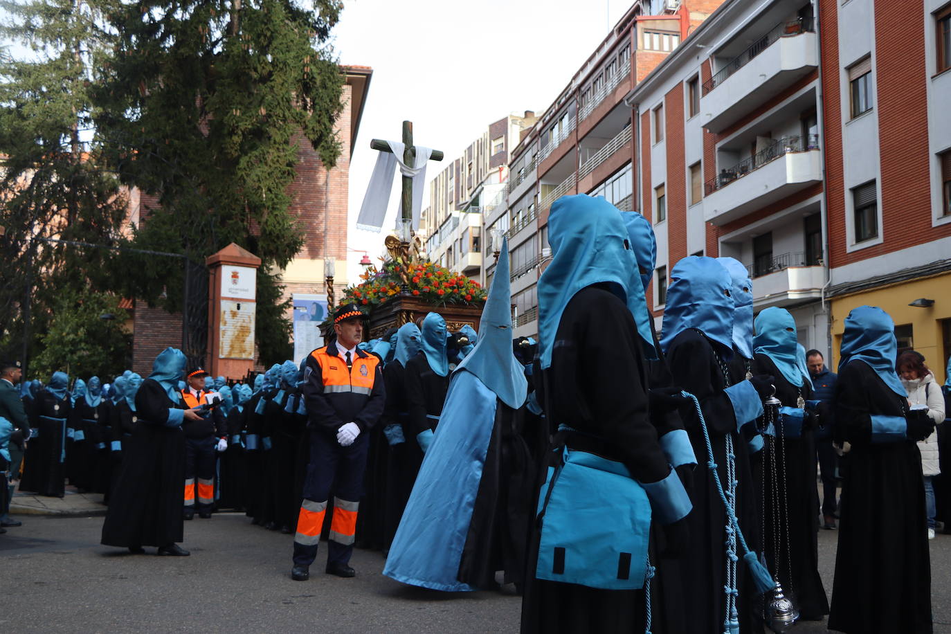 Procesión de Las Bienaventuranzas en León.