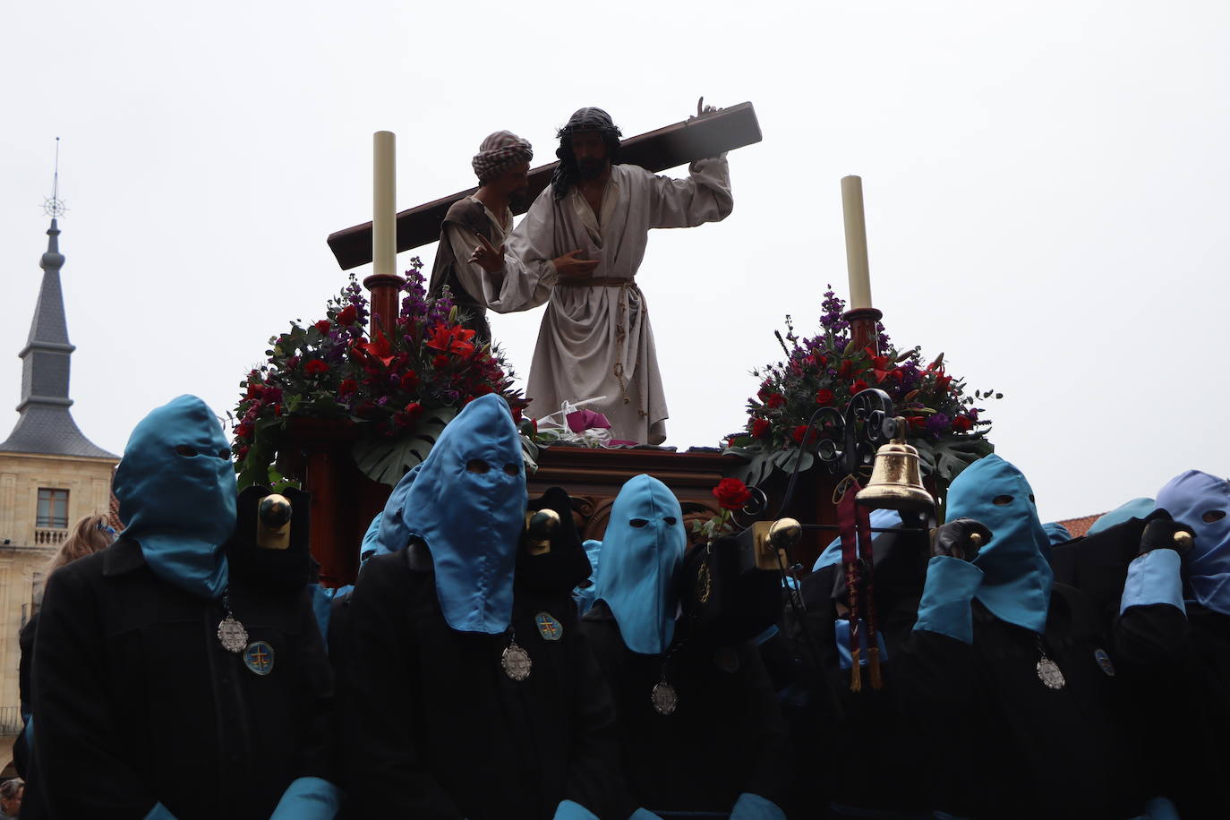 Procesión de Las Bienaventuranzas en León.