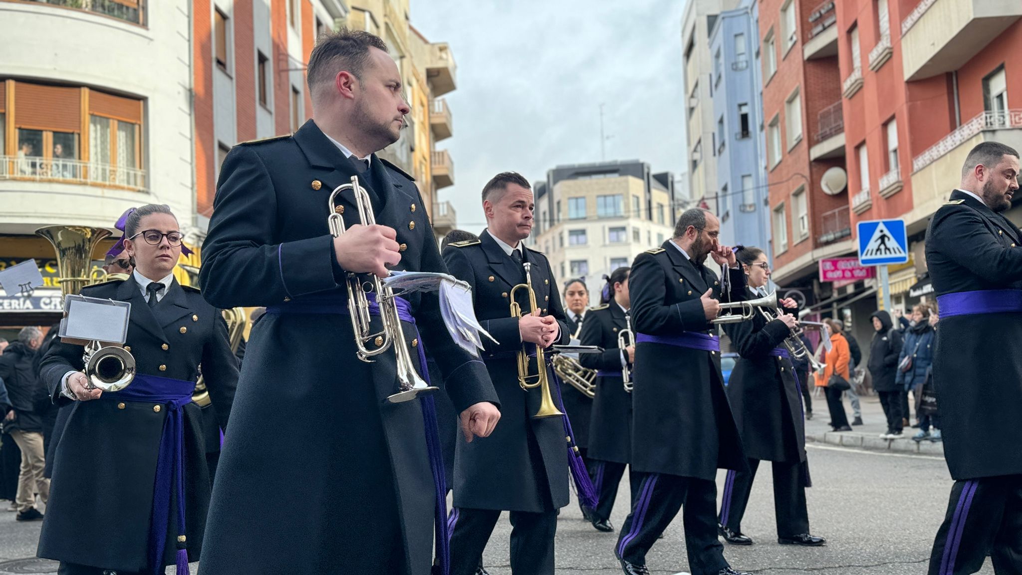 Procesión de Las Bienaventuranzas en León.