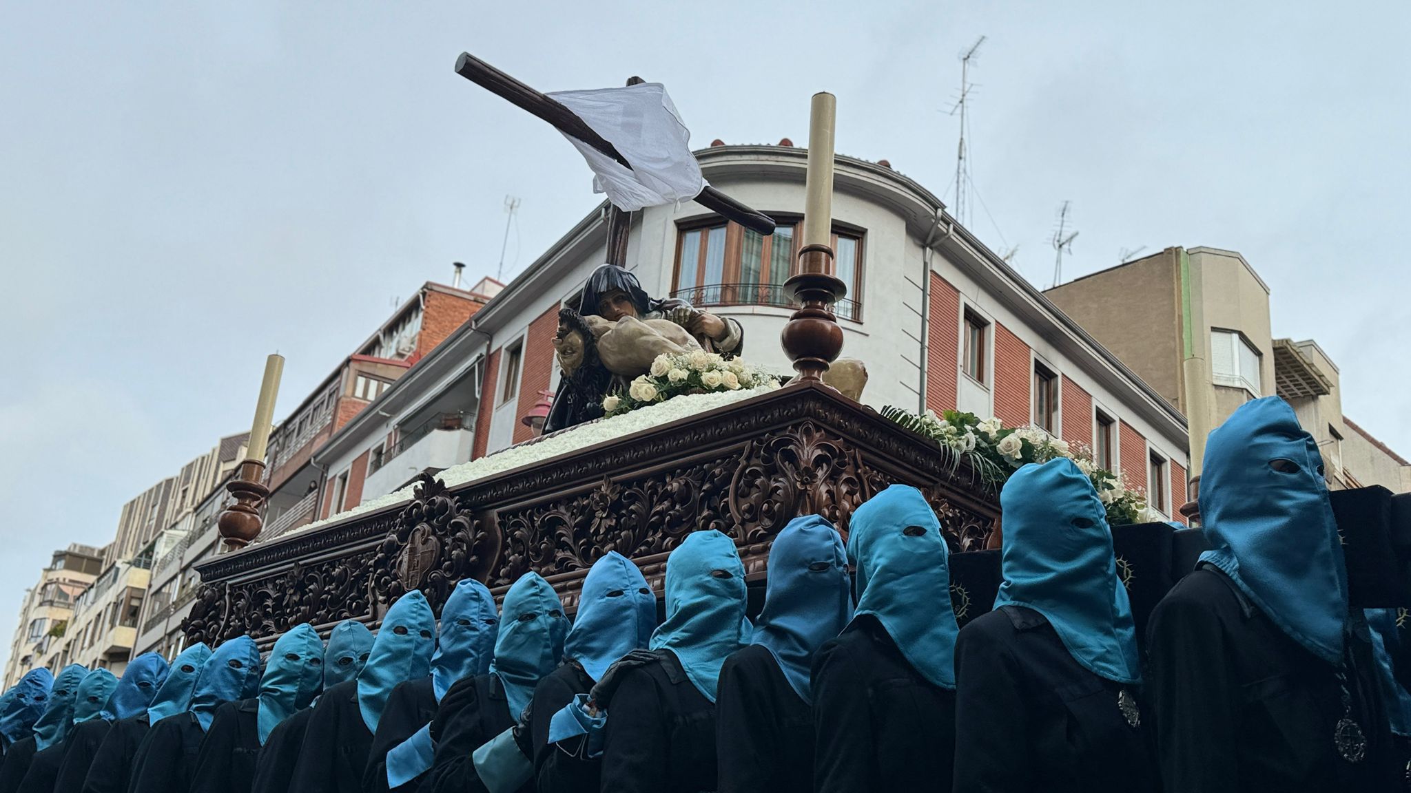 Procesión de Las Bienaventuranzas en León.