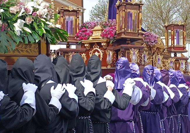 Procesión del Entierro en Viernes Santo en Valencia de Don Juan