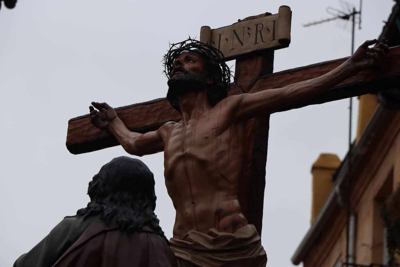 Las mejores imágenes del Encuentro en la Procesión de los Pasos