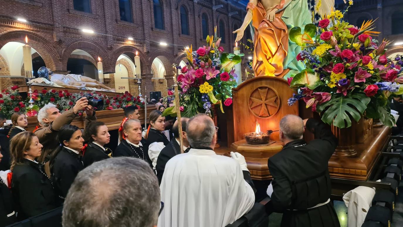 Las imágenes de la suspensión de la Procesión Camino de la Luz