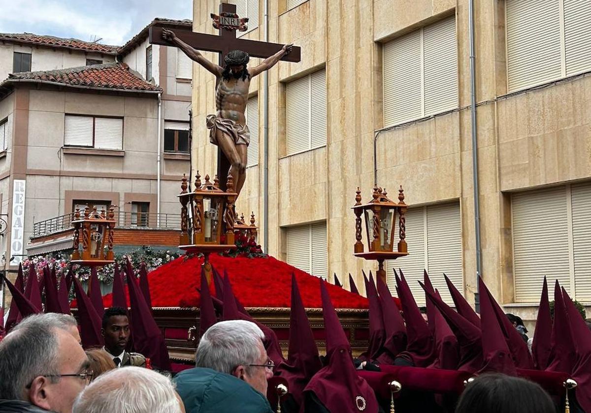 Acto en la Semana Santa de Astorga.