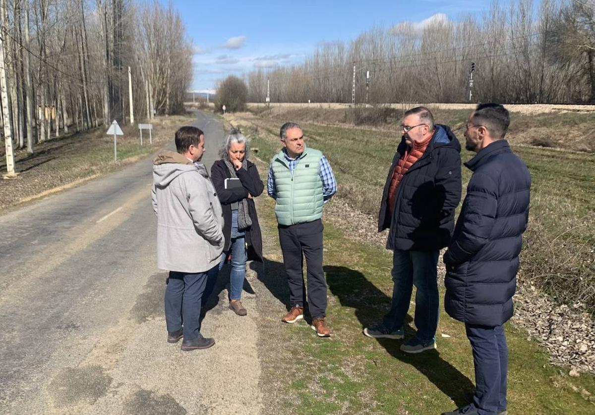 Visita a la carretera entre Astroga y Nistal de la Vega.