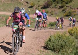 Imagen de la Teleno Vuelta a León BTT de la edición anterior.