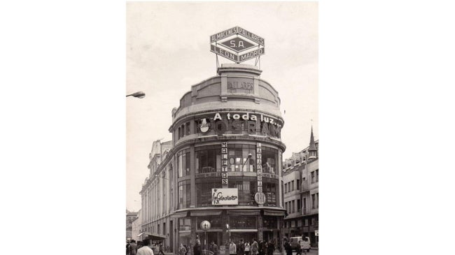 Imagen antes - El secreto que se escondía bajo el edificio Pallarés