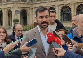 David Fernández, portavoz del PP en el Ayuntamiento de León.