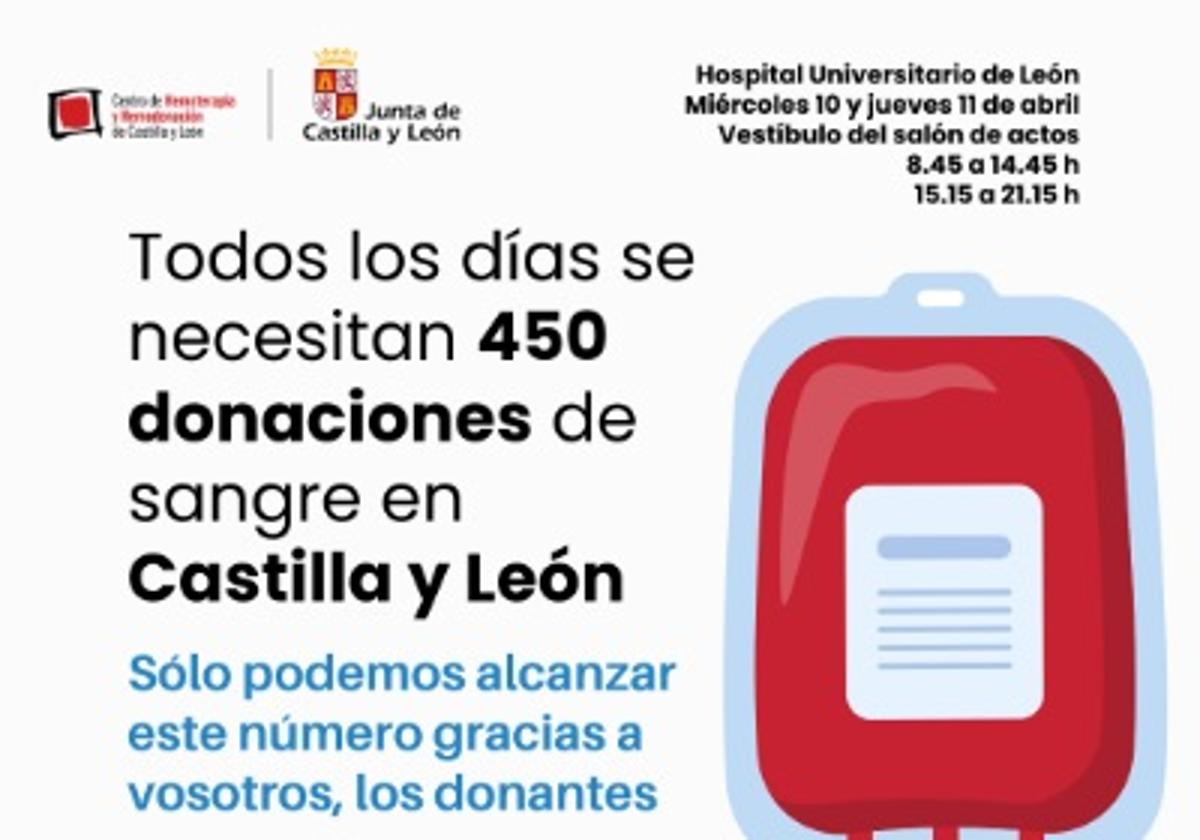 El Hospital de León organiza un maratón de donación de sangre