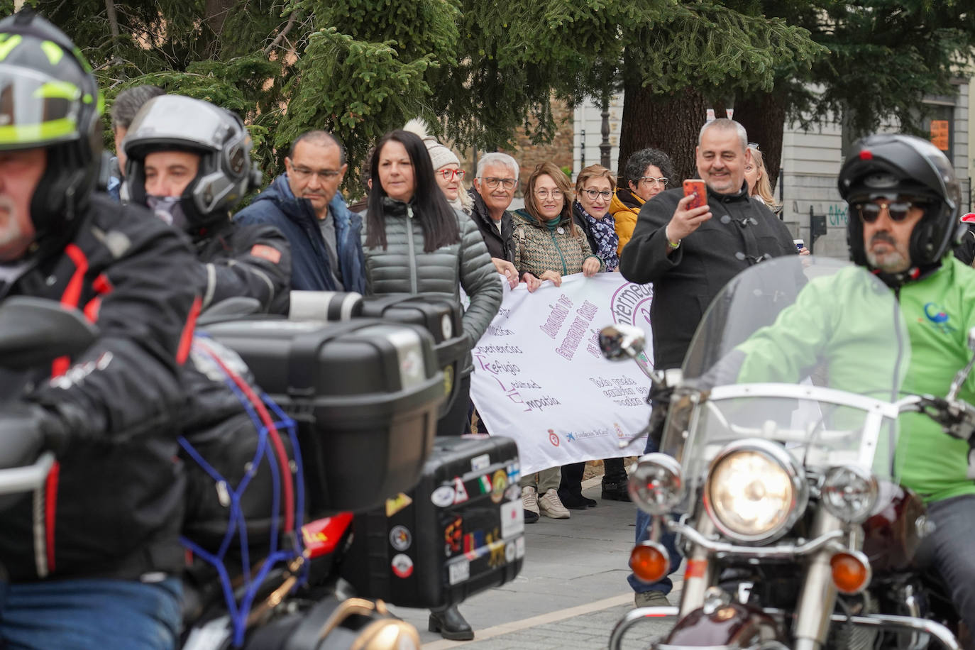 Ruta solidaria en moto en favor de las enfermedades raras