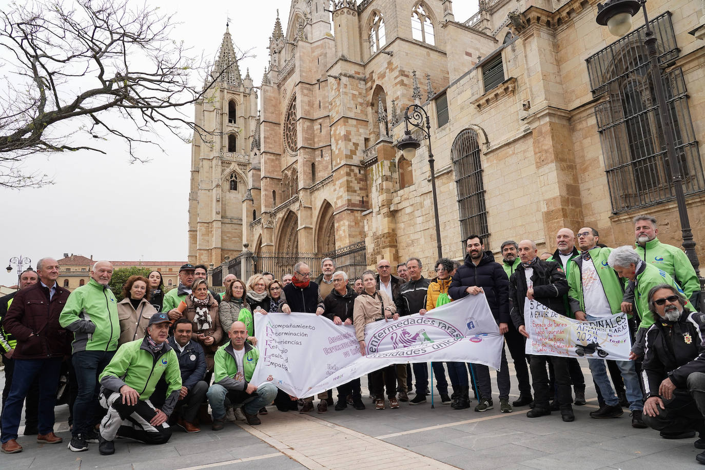 Ruta solidaria en moto en favor de las enfermedades raras