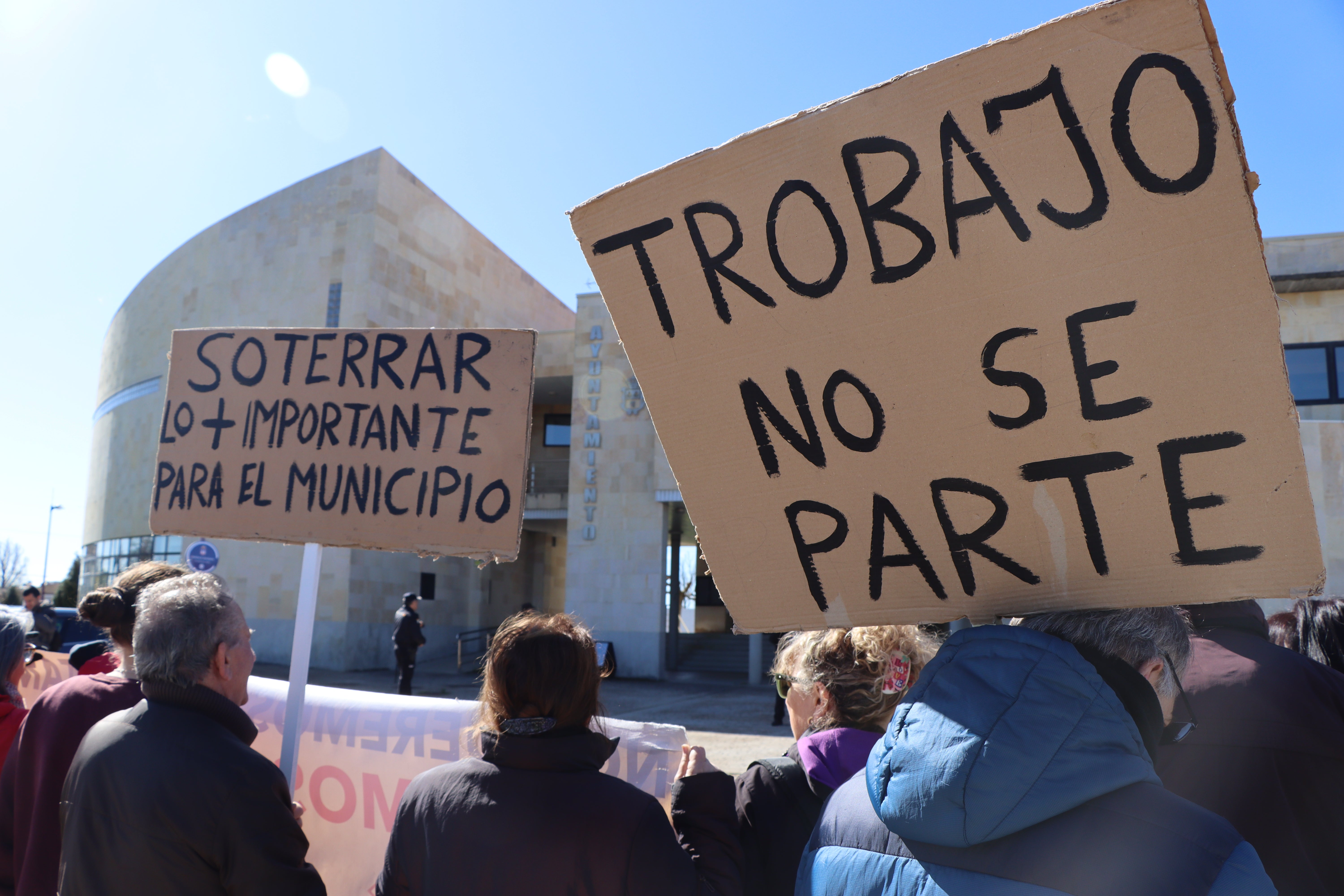 Las imágenes de la reunión por el soterramiento de San Andrés