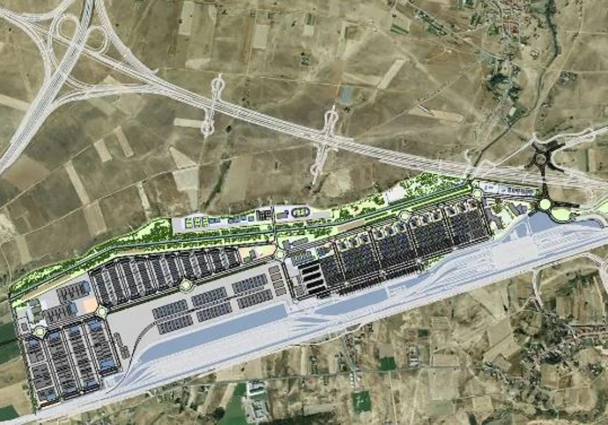 Proyecto de la plataforma intermodal de Torneros-Grulleros.