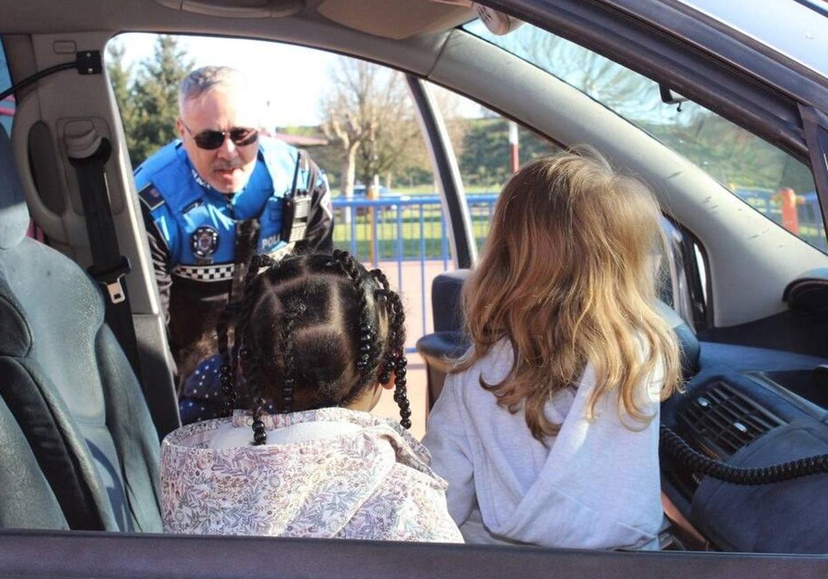 Jornadas de Educación Vial en San Andrés del Rabanedo.