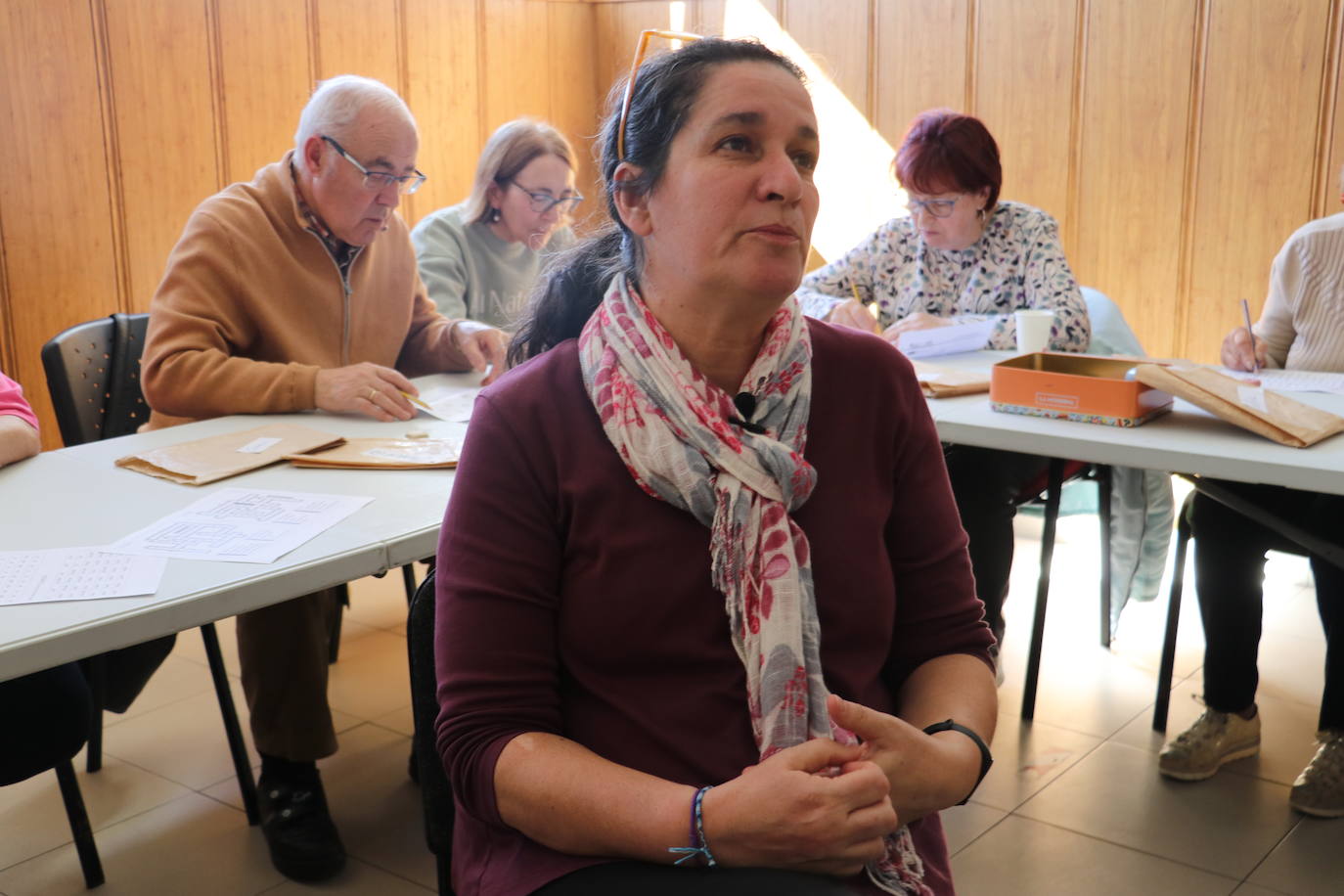 Asociación de Párkinson de León y sus miembros.