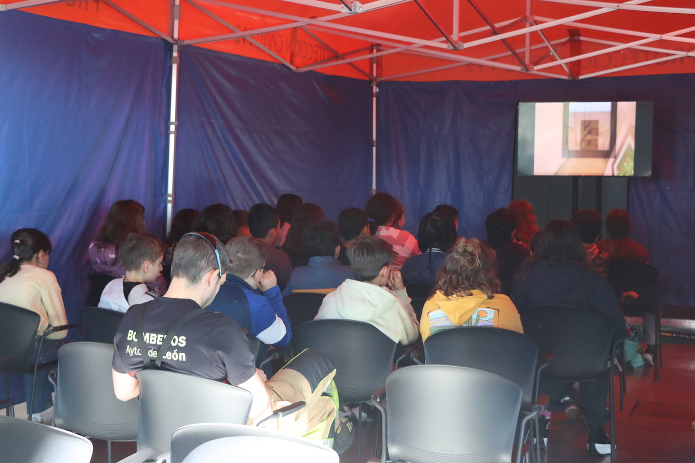 Imagen de las jornadas de prevención realizadas en el Palacio de Exposiciones de León.