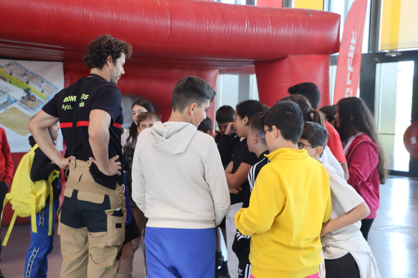 Imagen de las jornadas de prevención realizadas en el Palacio de Exposiciones de León.