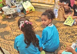 Llegada de los niños saharauis a Ponferrada el verano de 2019.
