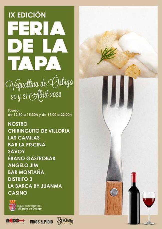 Cartel Feria de la tapa