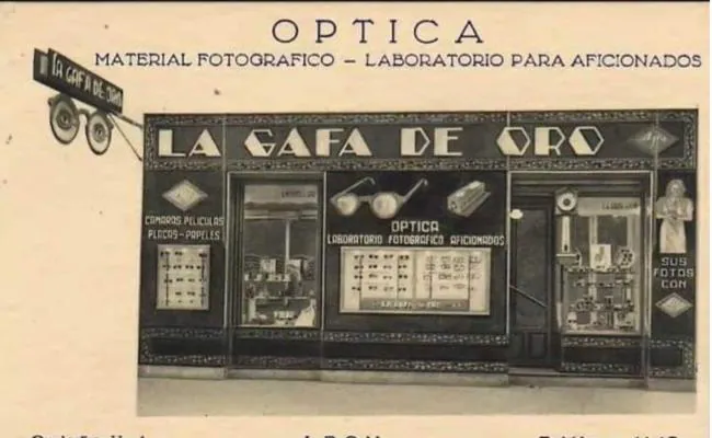 La Gafa de Oro'nun reklamı.