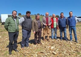 Reolum presentó a Audanzas del Valle el sistema de recolección de restos de maíz.