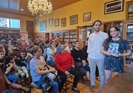 Presentación del nuevo libro de la leonesa Patrcia Cazón en León.