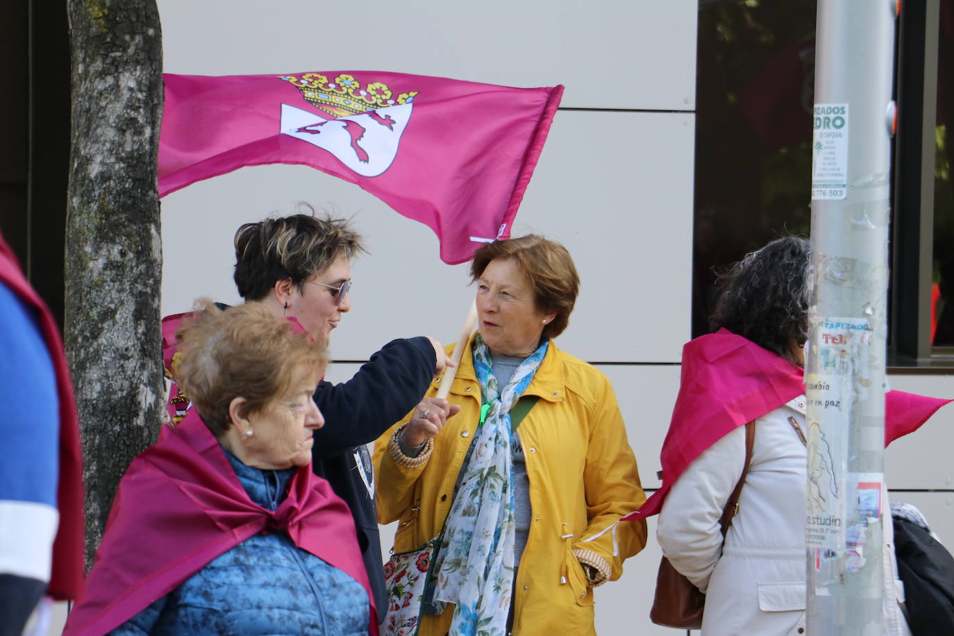 Manifestación por la autonomía leonesa en el Día de Castilla y León