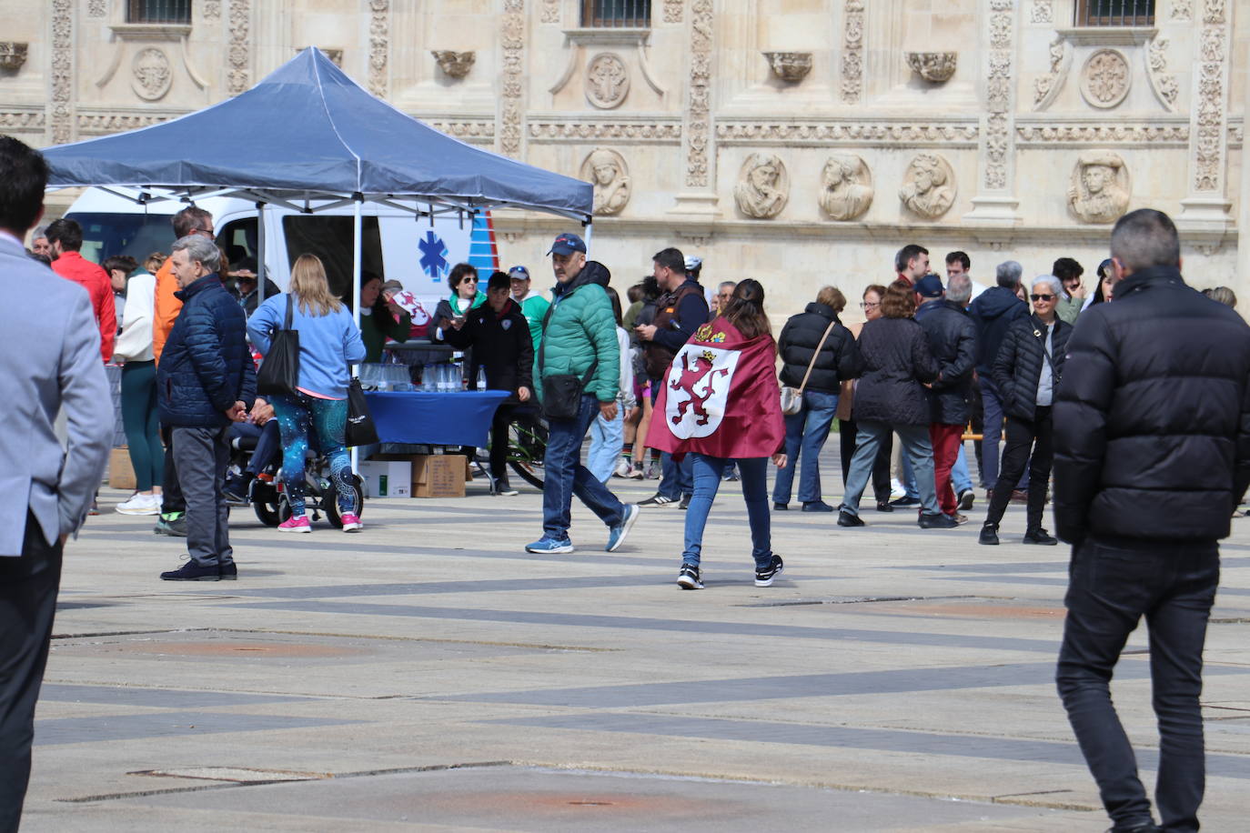 Manifestación por la autonomía leonesa en el Día de Castilla y León