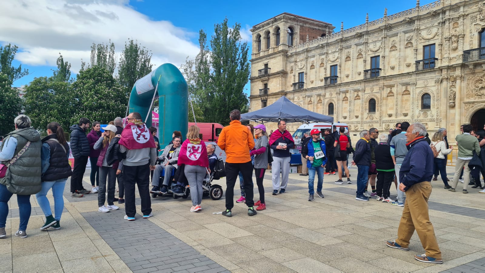 Manifestación por la autonomía leonesa en el Día de Castilla y León