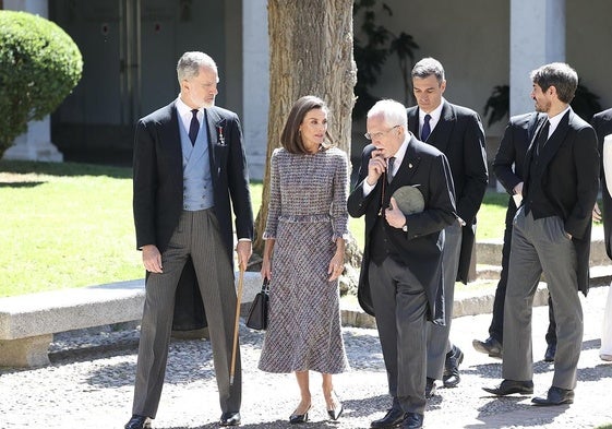 Imagen de la llegada a los premios