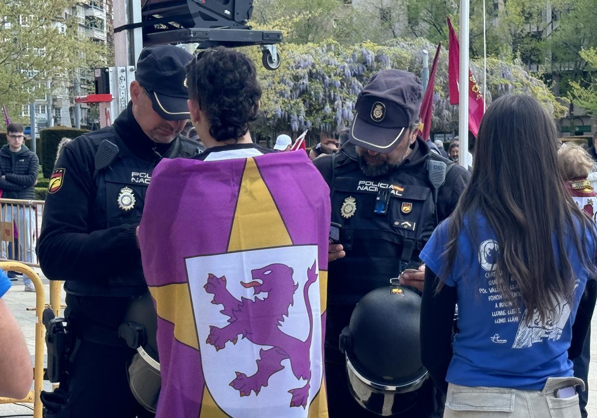 Plaza donde se realizará la fiesta de la comunidad.