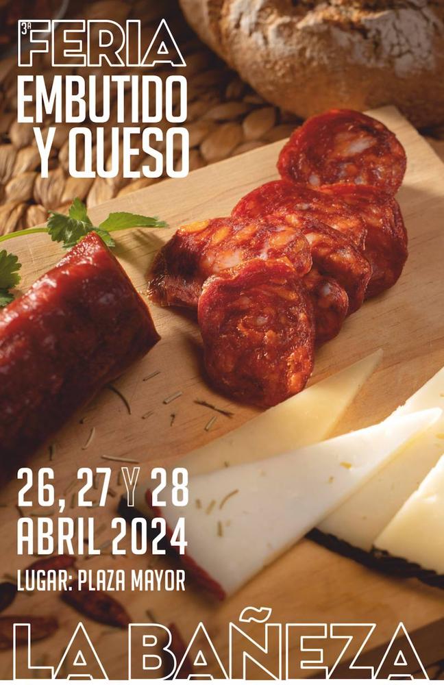 Cartel Feria del embutido y el queso