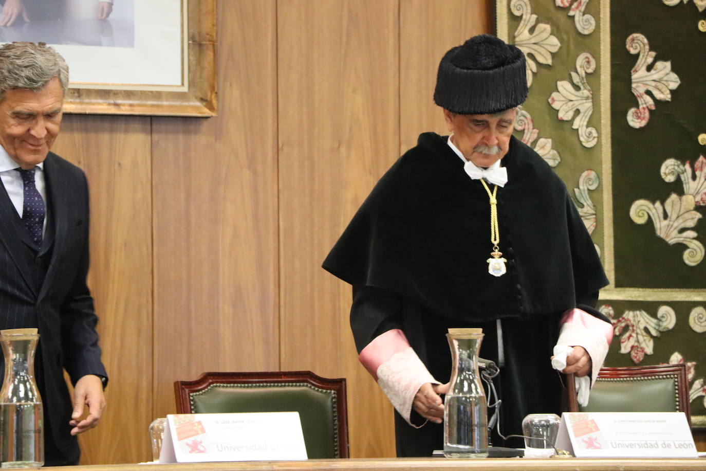 Imagen del acto de celebración en honor a San Isidoro en León.