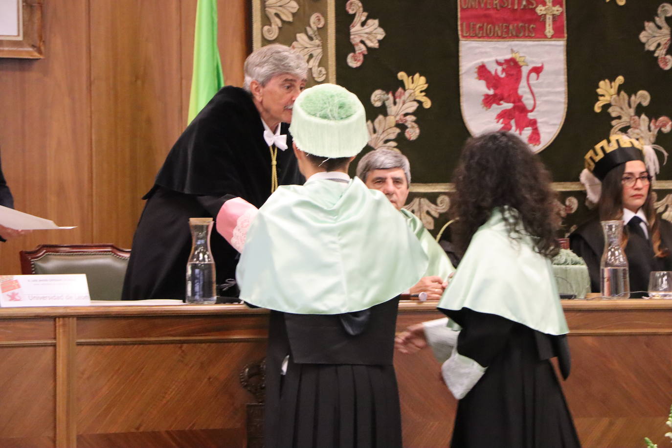 Imagen del acto de celebración en honor a San Isidoro en León.