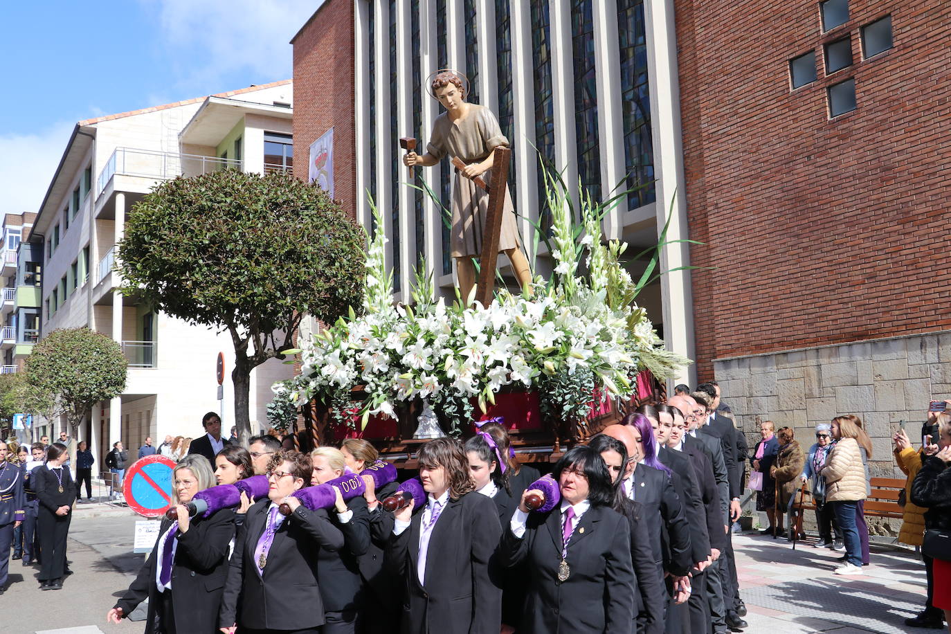 Procesión de Jesús Divino Obrero