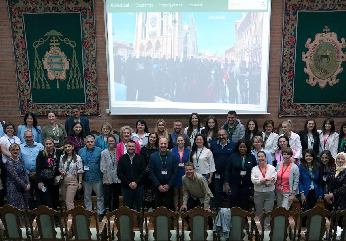 La XI International Week de la ULE reúne a personal universitario de diversos países